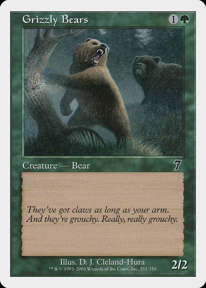 Grizzly Bears [Seventh Edition] | Kessel Run Games Inc. 