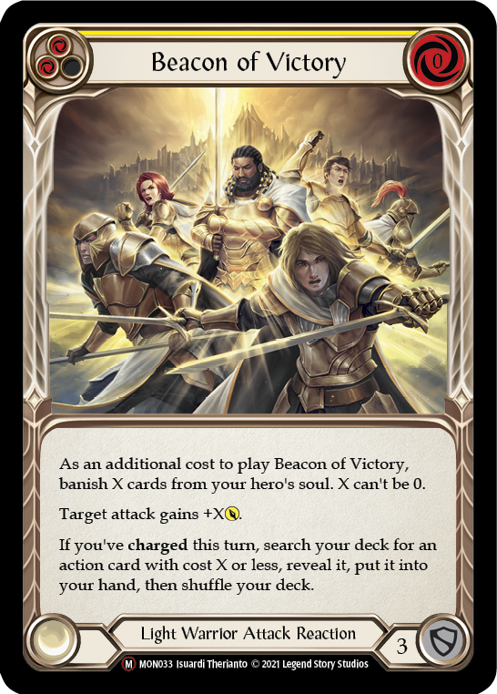 Beacon of Victory [U-MON033] (Monarch Unlimited)  Unlimited Normal | Kessel Run Games Inc. 