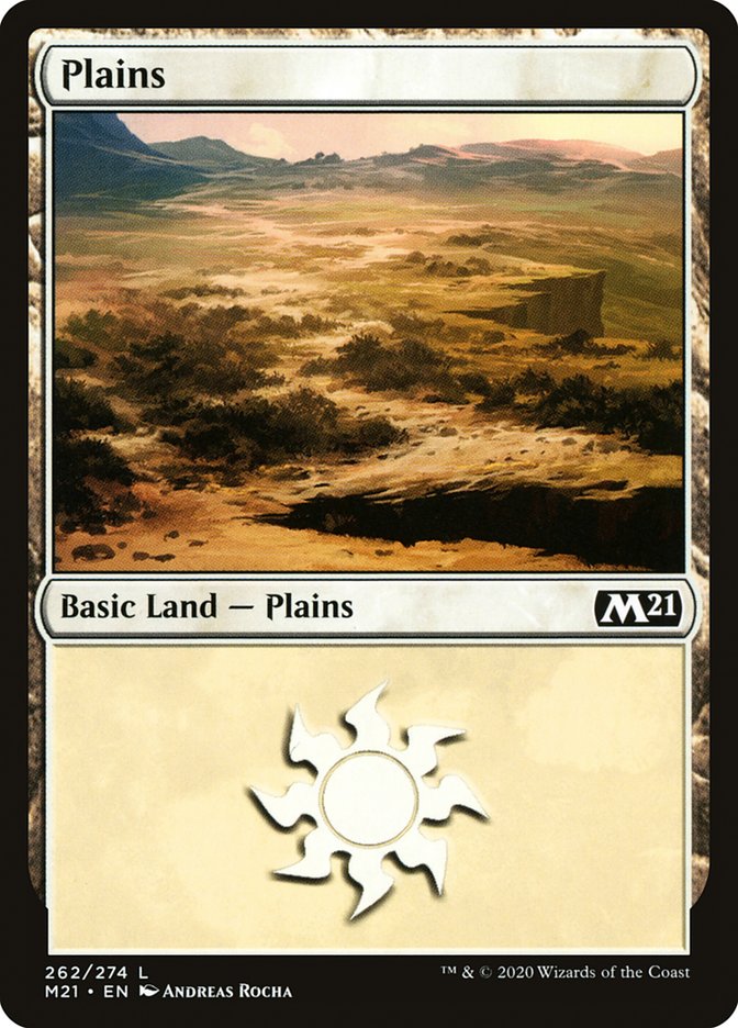 Plains (262) [Core Set 2021] | Kessel Run Games Inc. 