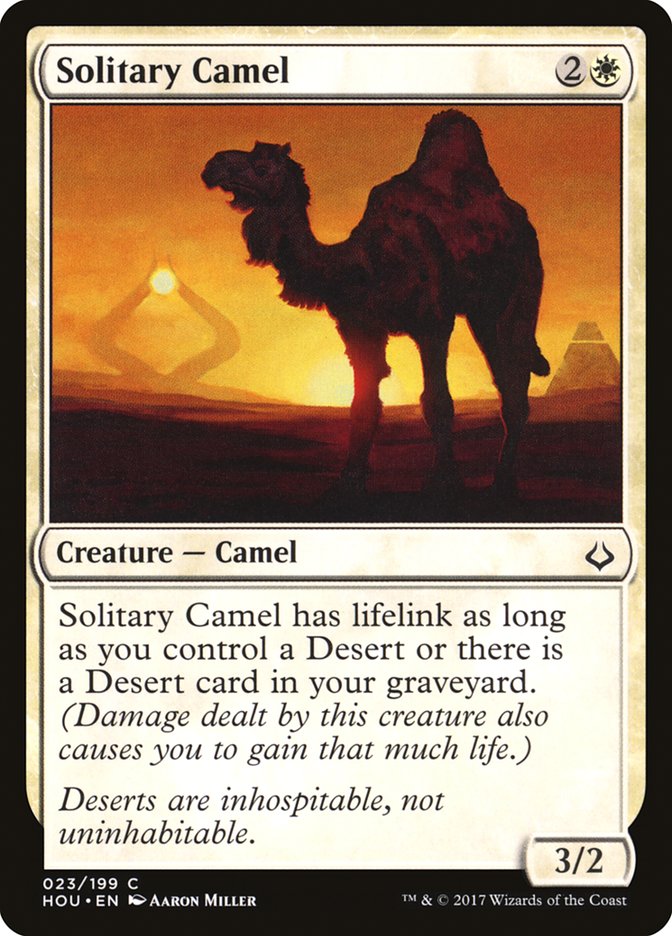 Solitary Camel [Hour of Devastation] | Kessel Run Games Inc. 