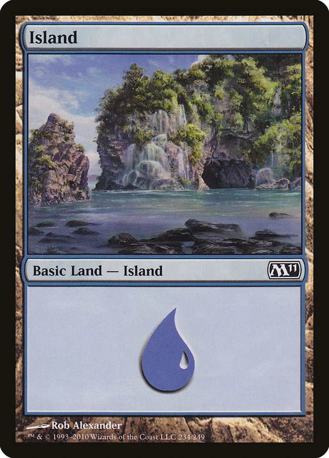 Island (234) [Magic 2011] | Kessel Run Games Inc. 