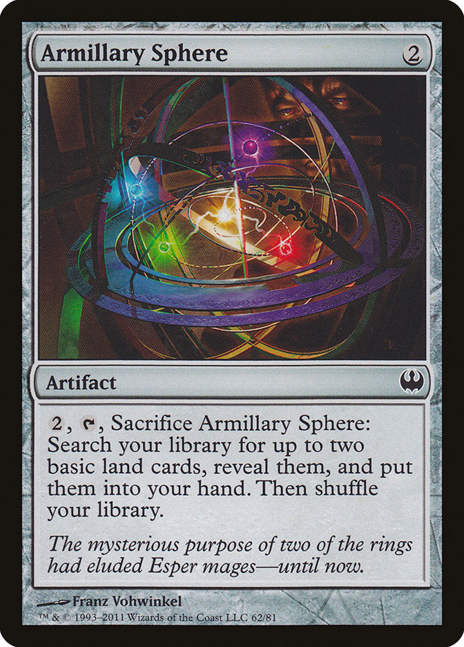 Armillary Sphere [Duel Decks: Knights vs. Dragons] | Kessel Run Games Inc. 