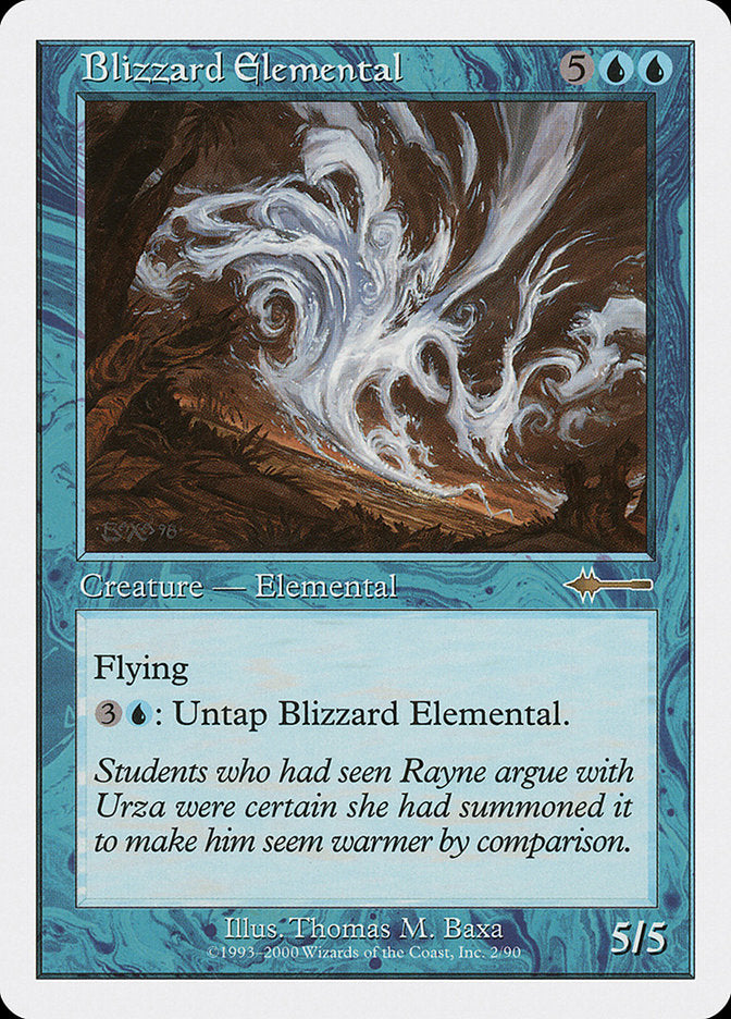 Blizzard Elemental [Beatdown] | Kessel Run Games Inc. 