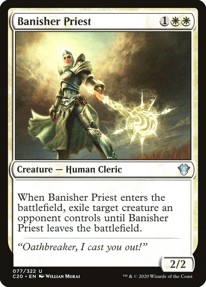 Banisher Priest [Commander 2020] | Kessel Run Games Inc. 