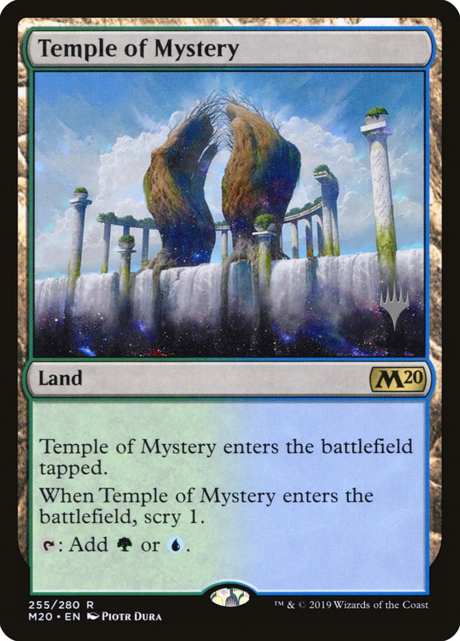 Temple of Mystery (Promo Pack) [Core Set 2020 Promos] | Kessel Run Games Inc. 