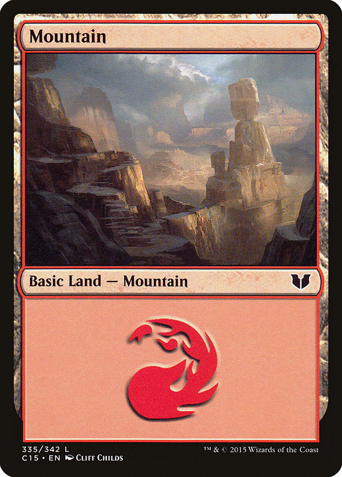 Mountain (335) [Commander 2015] | Kessel Run Games Inc. 