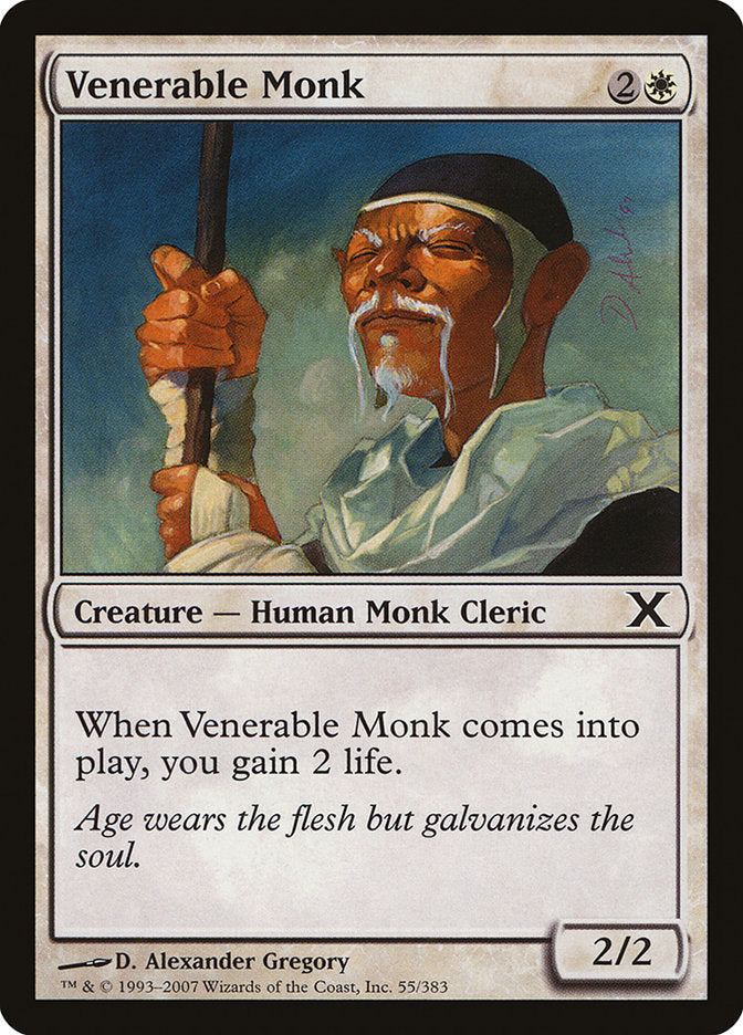 Venerable Monk [Tenth Edition] | Kessel Run Games Inc. 