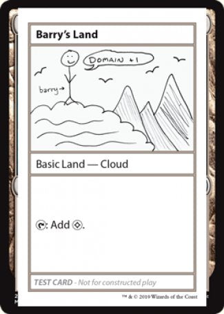 Barry's Land (2021 Edition) [Mystery Booster Playtest Cards] | Kessel Run Games Inc. 