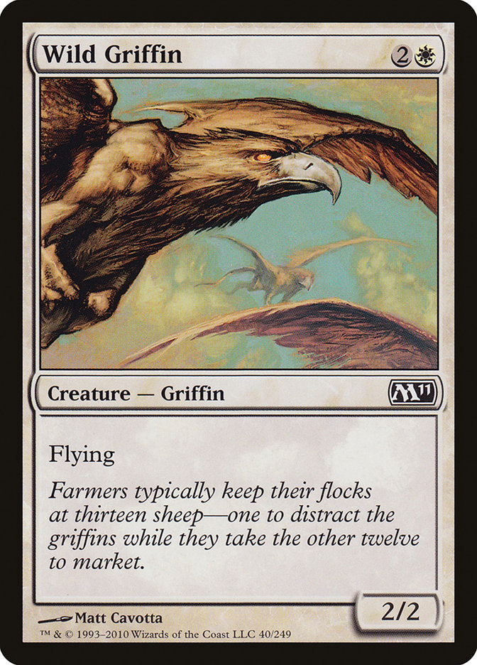 Wild Griffin [Magic 2011] | Kessel Run Games Inc. 