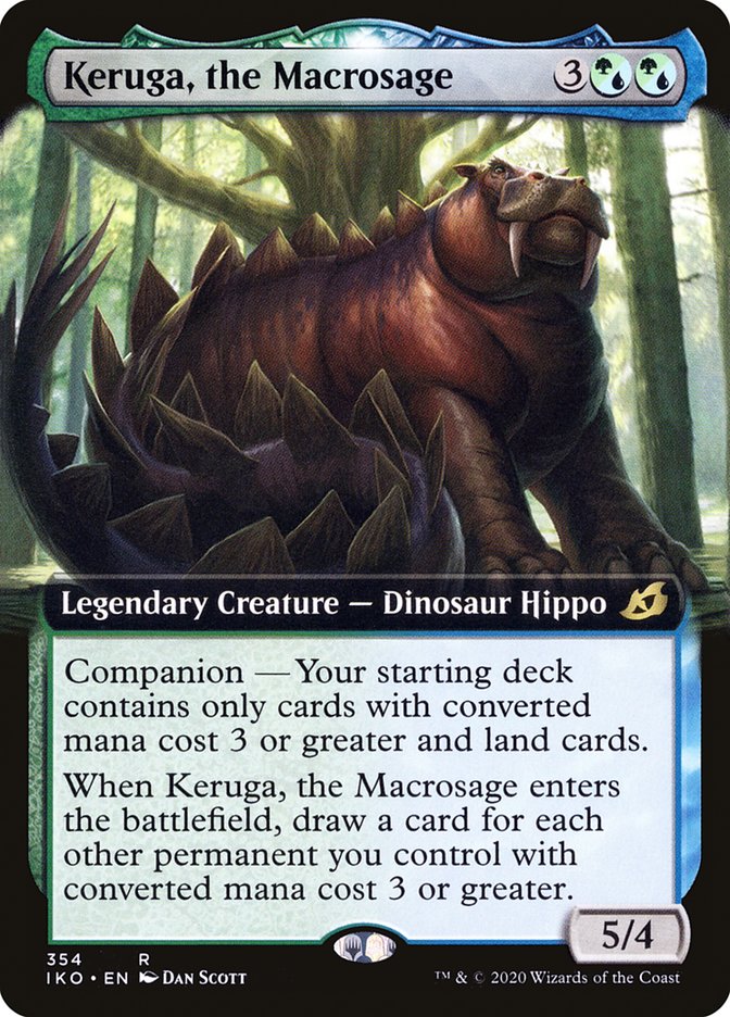 Keruga, the Macrosage (Extended Art) [Ikoria: Lair of Behemoths] | Kessel Run Games Inc. 