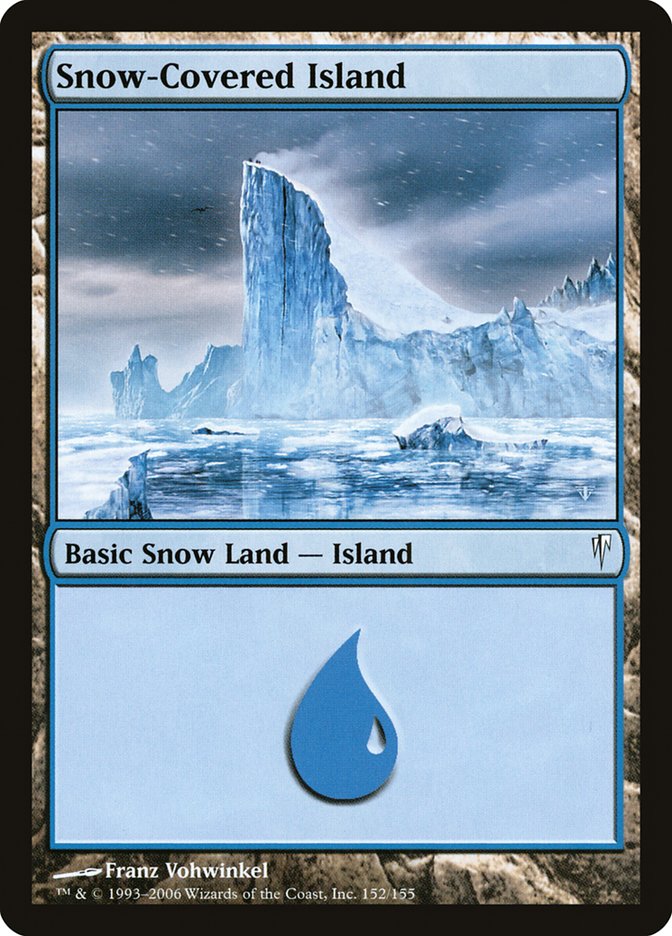 Snow-Covered Island [Coldsnap] | Kessel Run Games Inc. 