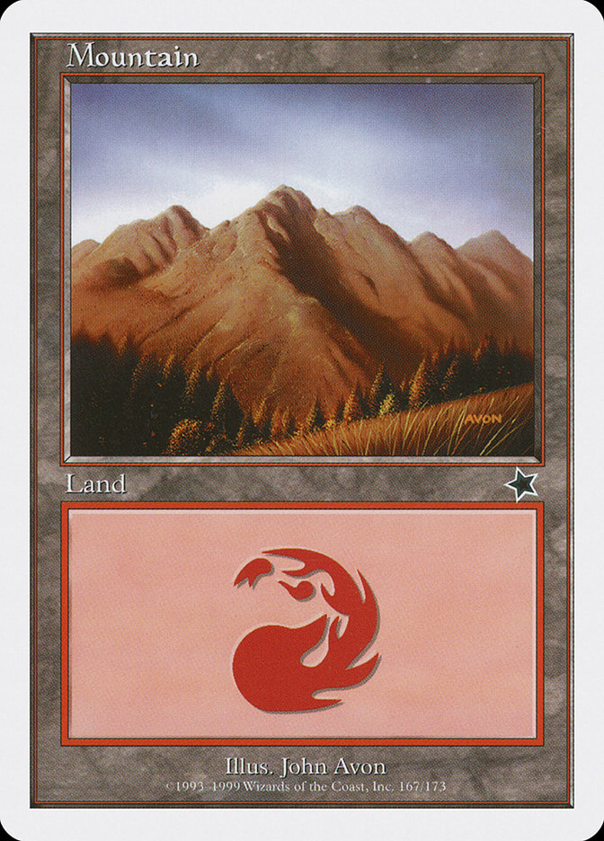 Mountain (167) [Starter 1999] | Kessel Run Games Inc. 