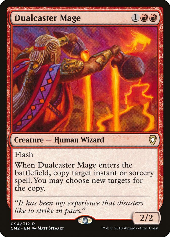 Dualcaster Mage [Commander Anthology Volume II] | Kessel Run Games Inc. 