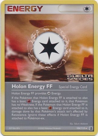 Holon Energy FF (104/113) (Stamped) [EX: Delta Species] | Kessel Run Games Inc. 