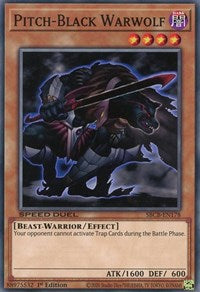Pitch-Black Warwolf [SBCB-EN178] Common | Kessel Run Games Inc. 
