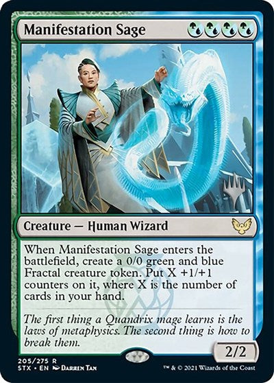 Manifestation Sage (Promo Pack) [Strixhaven: School of Mages Promos] | Kessel Run Games Inc. 