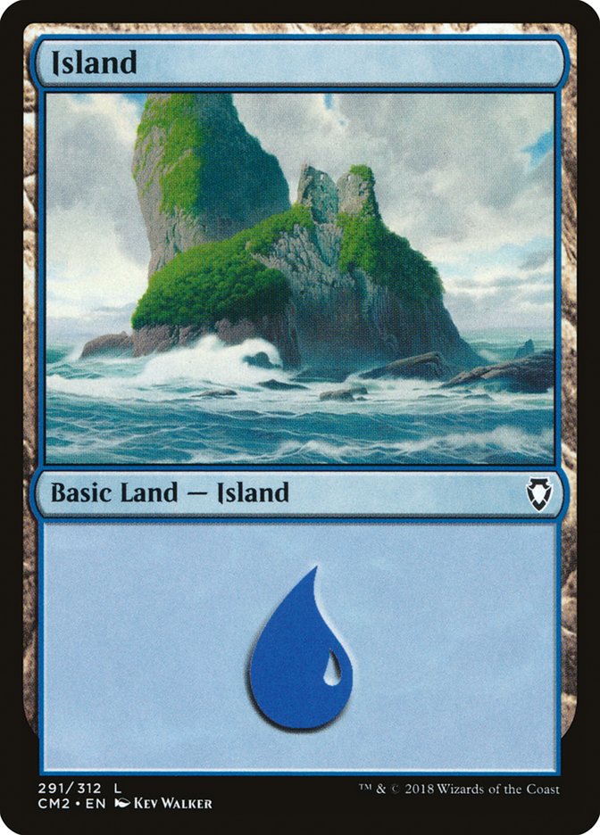 Island (291) [Commander Anthology Volume II] | Kessel Run Games Inc. 