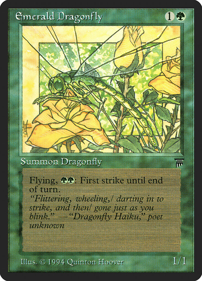 Emerald Dragonfly [Legends] | Kessel Run Games Inc. 