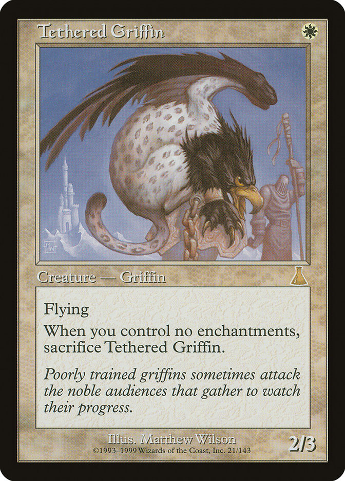 Tethered Griffin [Urza's Destiny] | Kessel Run Games Inc. 