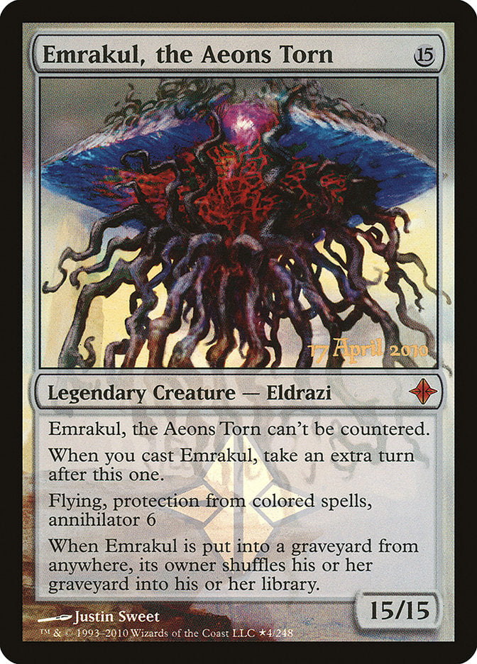 Emrakul, the Aeons Torn [Rise of the Eldrazi Prerelease Promos] | Kessel Run Games Inc. 