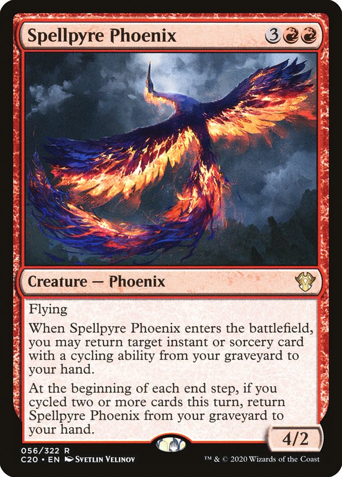 Spellpyre Phoenix [Commander 2020] | Kessel Run Games Inc. 