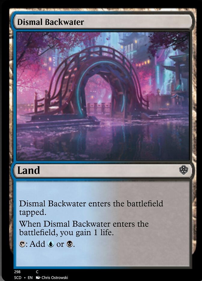 Dismal Backwater [Starter Commander Decks] | Kessel Run Games Inc. 