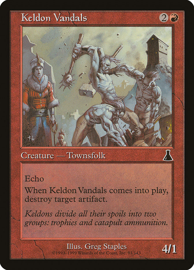 Keldon Vandals [Urza's Destiny] | Kessel Run Games Inc. 