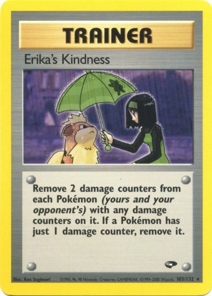 Erika's Kindness (103/132) [Gym Challenge Unlimited] | Kessel Run Games Inc. 