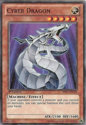 Cyber Dragon [BP01-EN138] Starfoil Rare | Kessel Run Games Inc. 