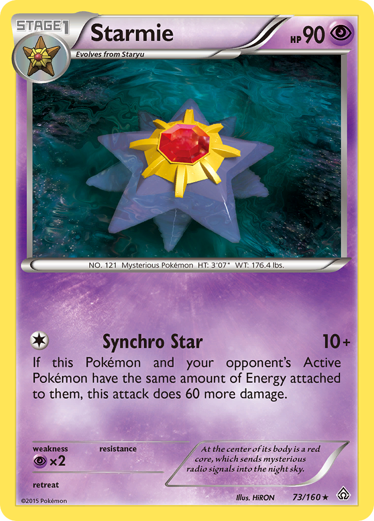 Starmie (73/160) [XY: Primal Clash] | Kessel Run Games Inc. 