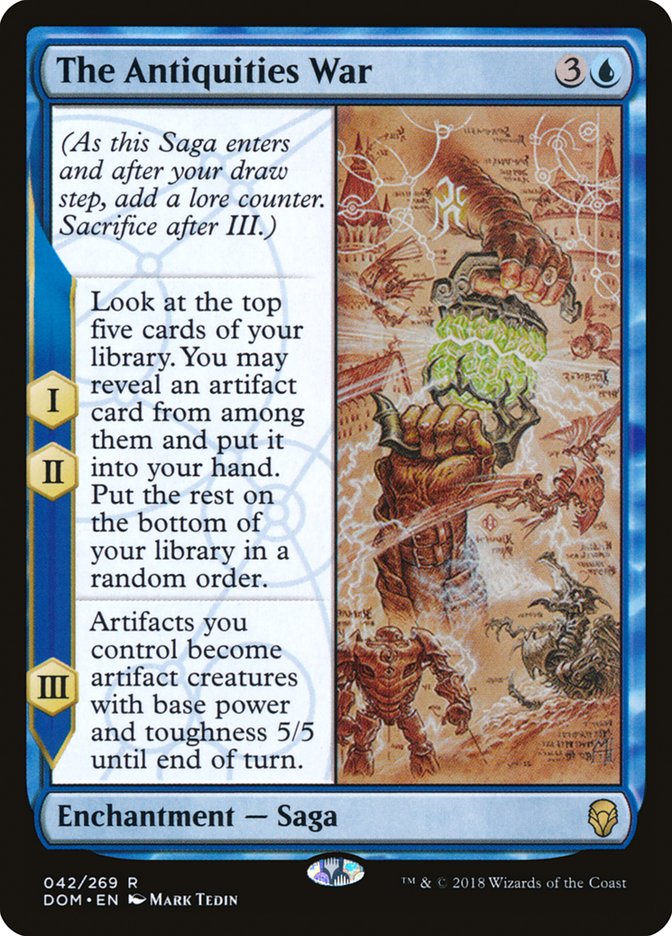 The Antiquities War [Dominaria] | Kessel Run Games Inc. 