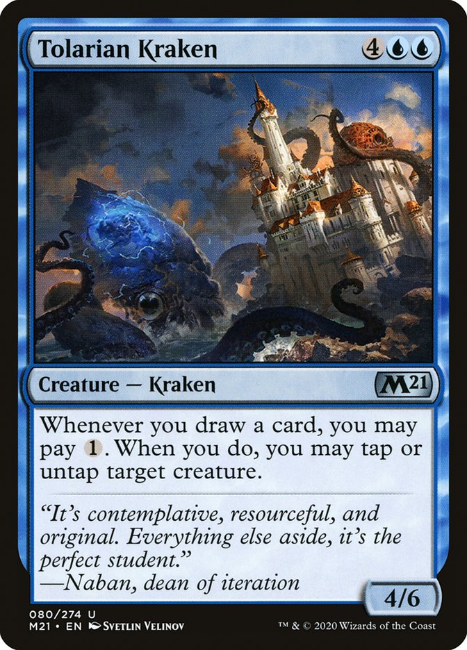 Tolarian Kraken [Core Set 2021] | Kessel Run Games Inc. 