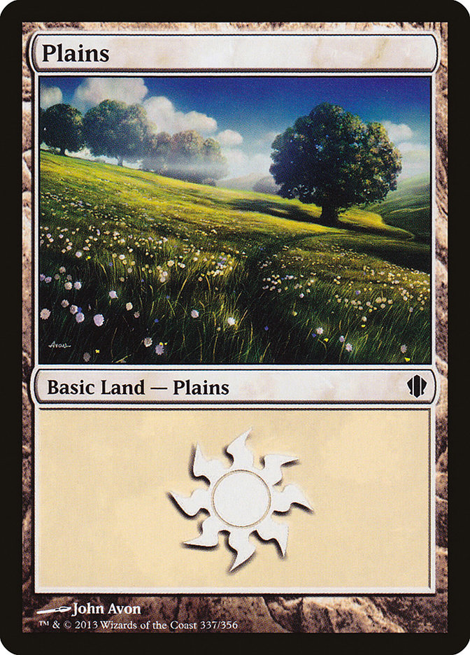 Plains (337) [Commander 2013] | Kessel Run Games Inc. 