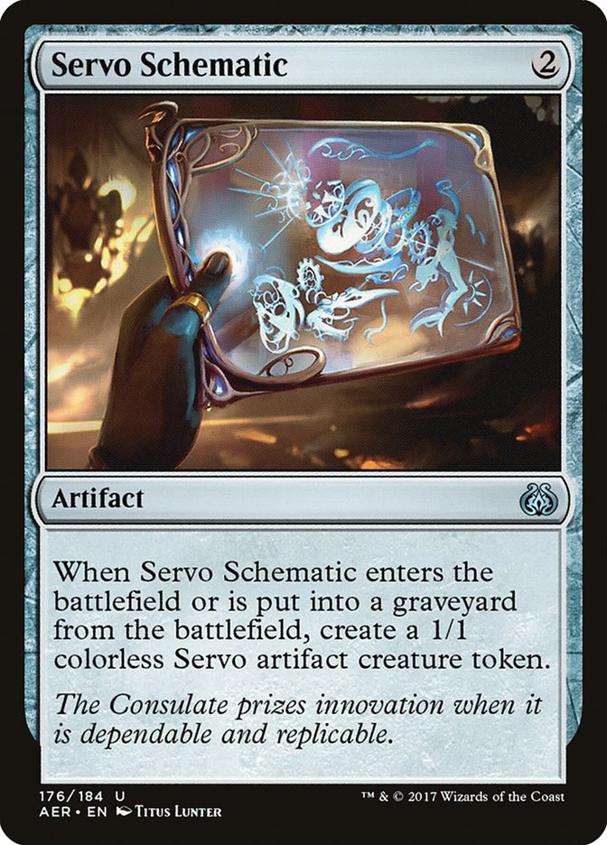Servo Schematic [Aether Revolt] | Kessel Run Games Inc. 