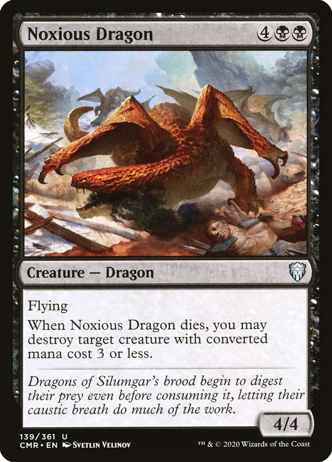 Noxious Dragon [Commander Legends] | Kessel Run Games Inc. 