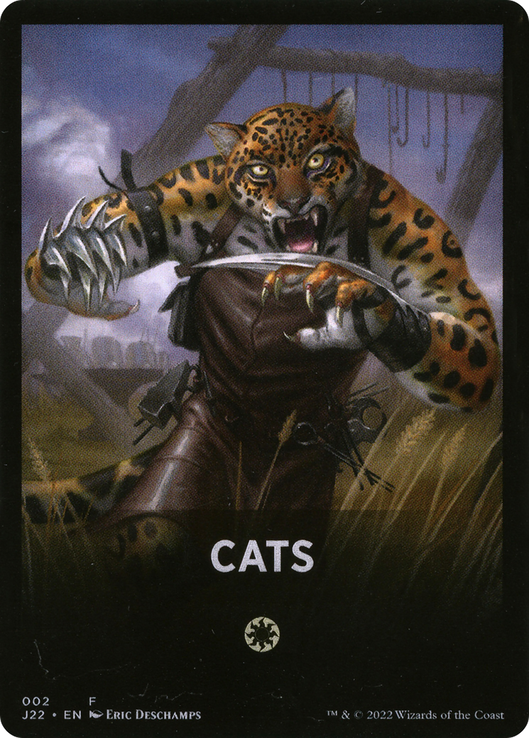 Cats Theme Card [Jumpstart 2022 Front Cards] | Kessel Run Games Inc. 