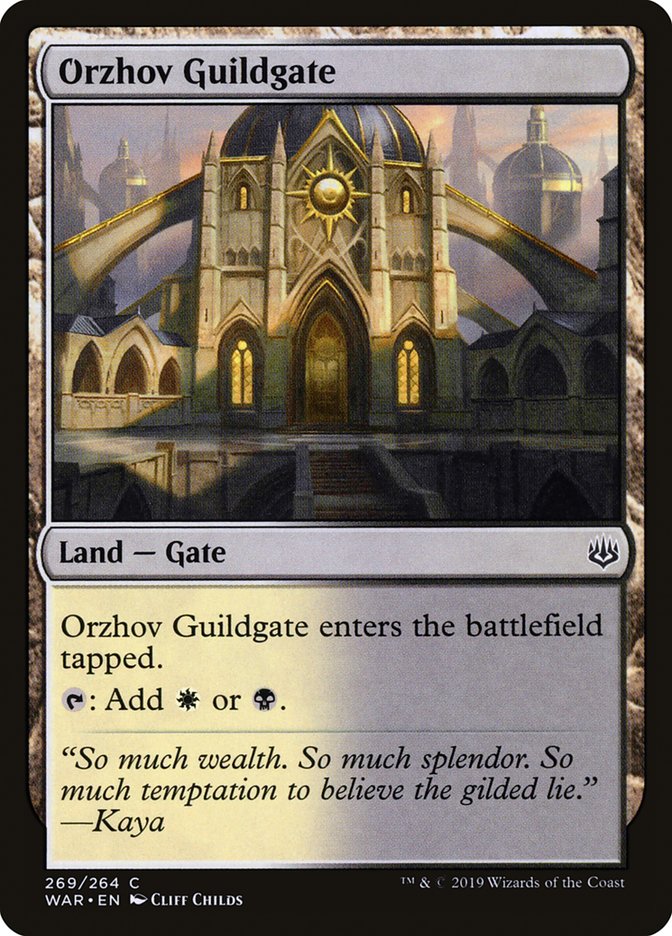 Orzhov Guildgate [War of the Spark] | Kessel Run Games Inc. 