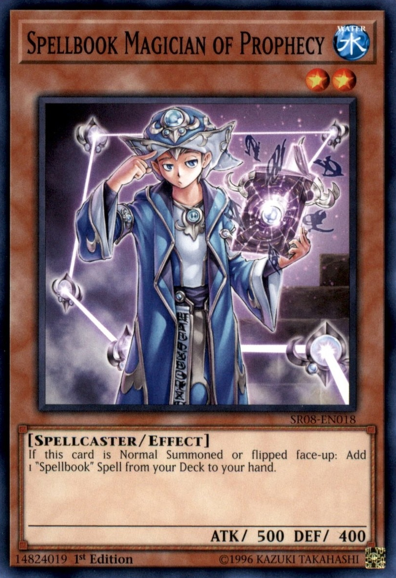 Spellbook Magician of Prophecy [SR08-EN018] Common | Kessel Run Games Inc. 