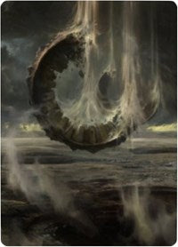 Wasteland Art Card [Zendikar Rising Art Series] | Kessel Run Games Inc. 