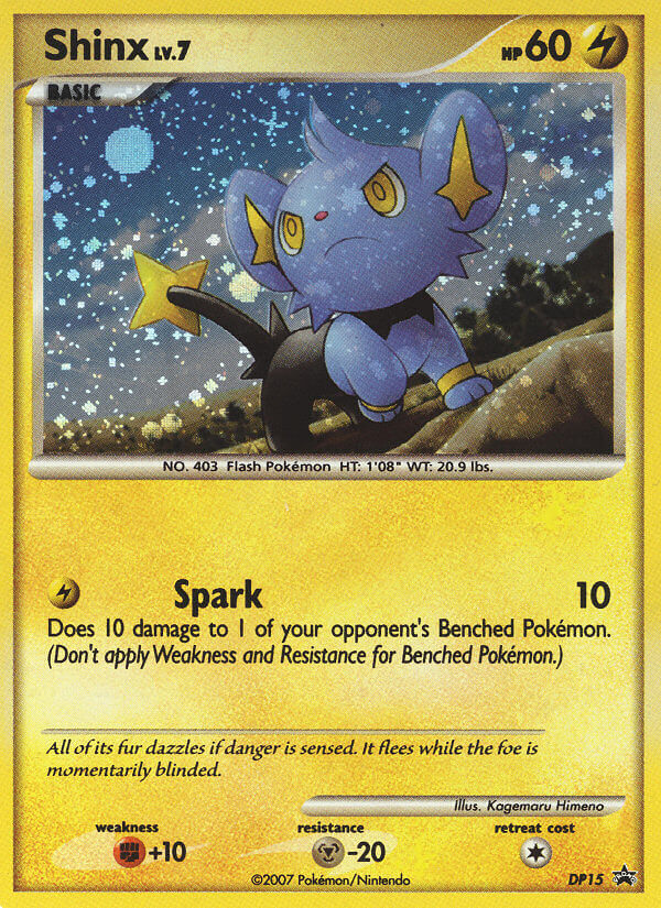 Shinx (DP15) [Diamond & Pearl: Black Star Promos] | Kessel Run Games Inc. 