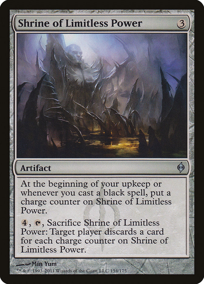 Shrine of Limitless Power [New Phyrexia] | Kessel Run Games Inc. 