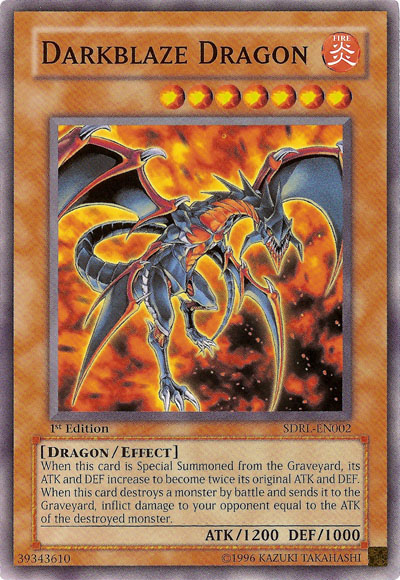 Darkblaze Dragon [SDRL-EN002] Common | Kessel Run Games Inc. 