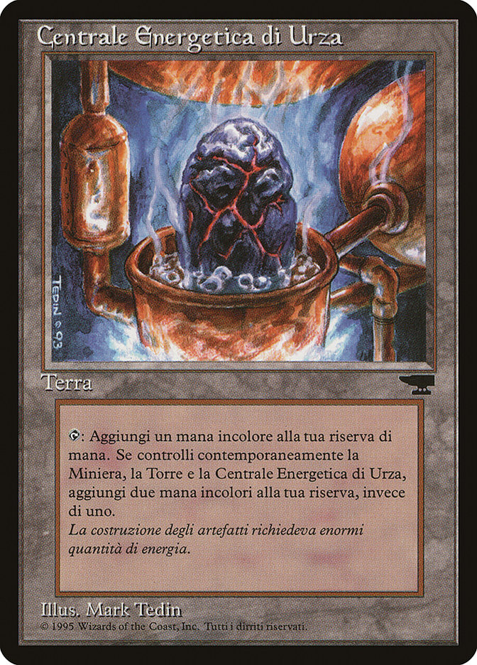 Urza's Power Plant (Sphere) (Italian) - "Centrale Energetica di Urza" [Rinascimento] | Kessel Run Games Inc. 