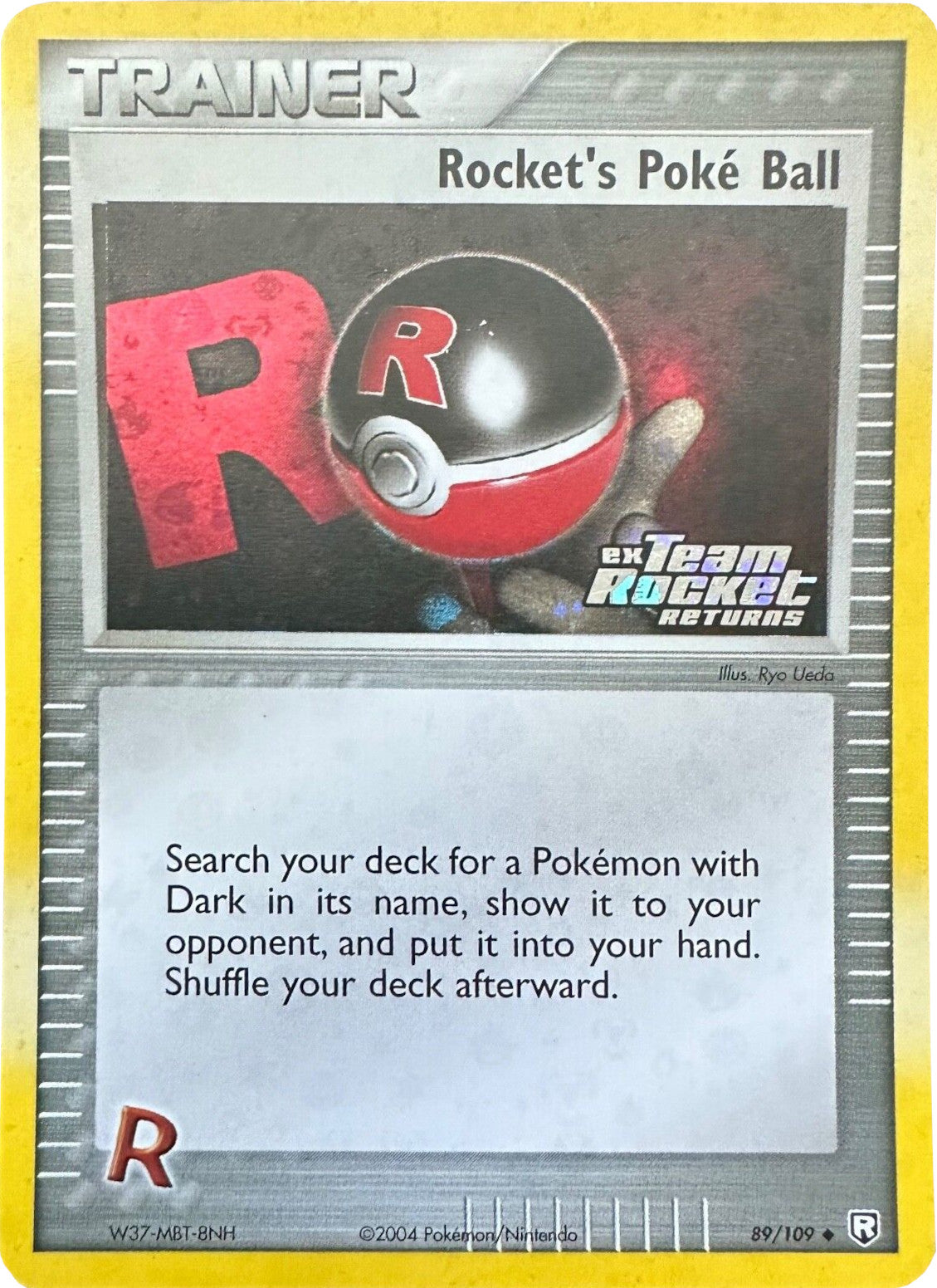 Rocket's Poke Ball (89/109) (Stamped) [EX: Team Rocket Returns] | Kessel Run Games Inc. 