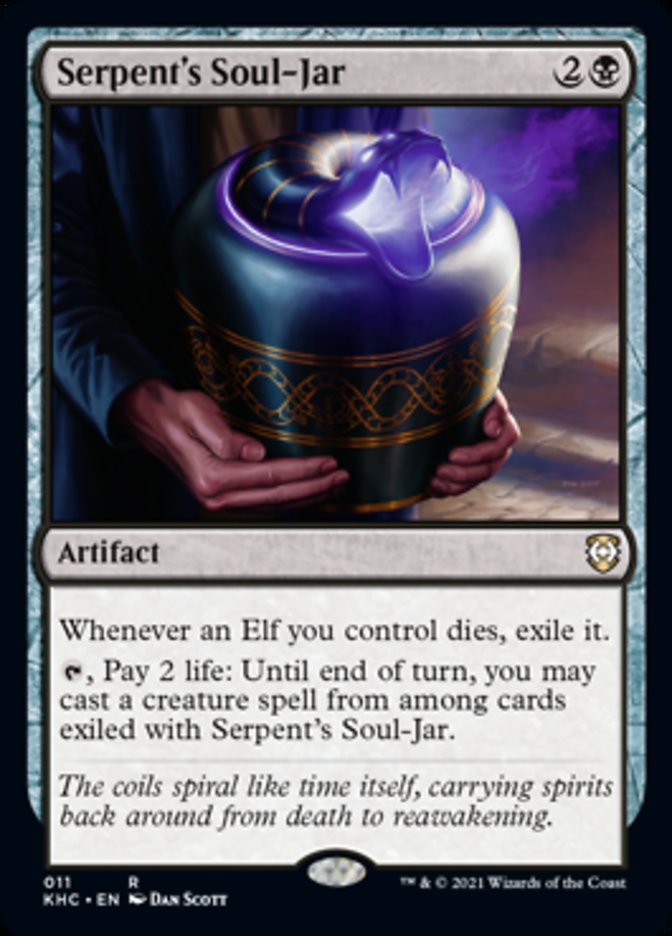 Serpent's Soul-Jar [Kaldheim Commander] | Kessel Run Games Inc. 