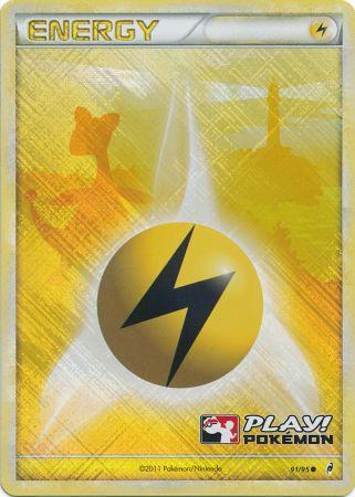 Lightning Energy (91/95) (Play Pokemon Promo) [HeartGold & SoulSilver: Call of Legends] | Kessel Run Games Inc. 