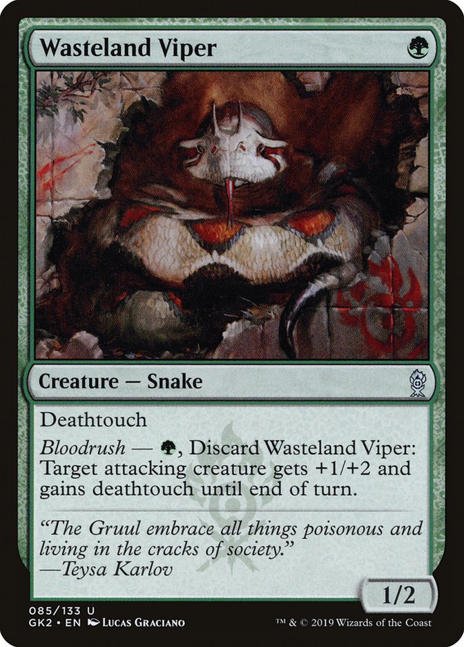 Wasteland Viper [Ravnica Allegiance Guild Kit] | Kessel Run Games Inc. 