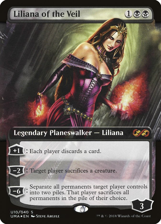 Liliana of the Veil (Topper) [Ultimate Masters Box Topper] | Kessel Run Games Inc. 