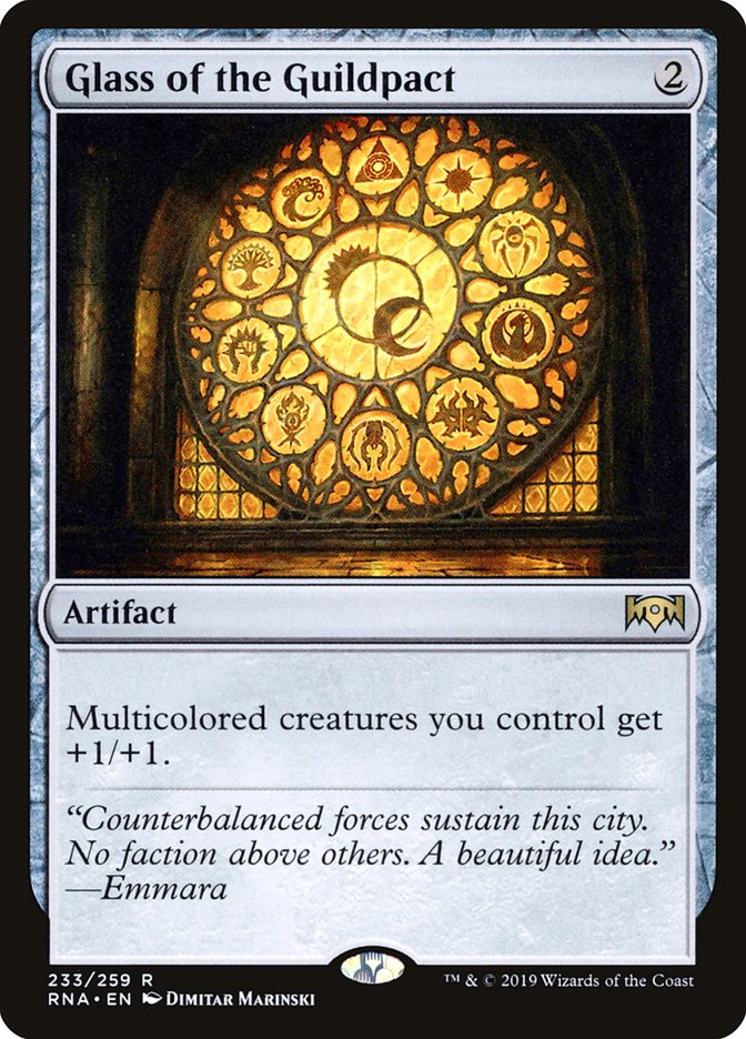 Glass of the Guildpact [Ravnica Allegiance] | Kessel Run Games Inc. 