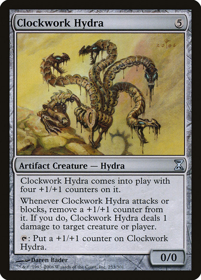Clockwork Hydra [Time Spiral] | Kessel Run Games Inc. 